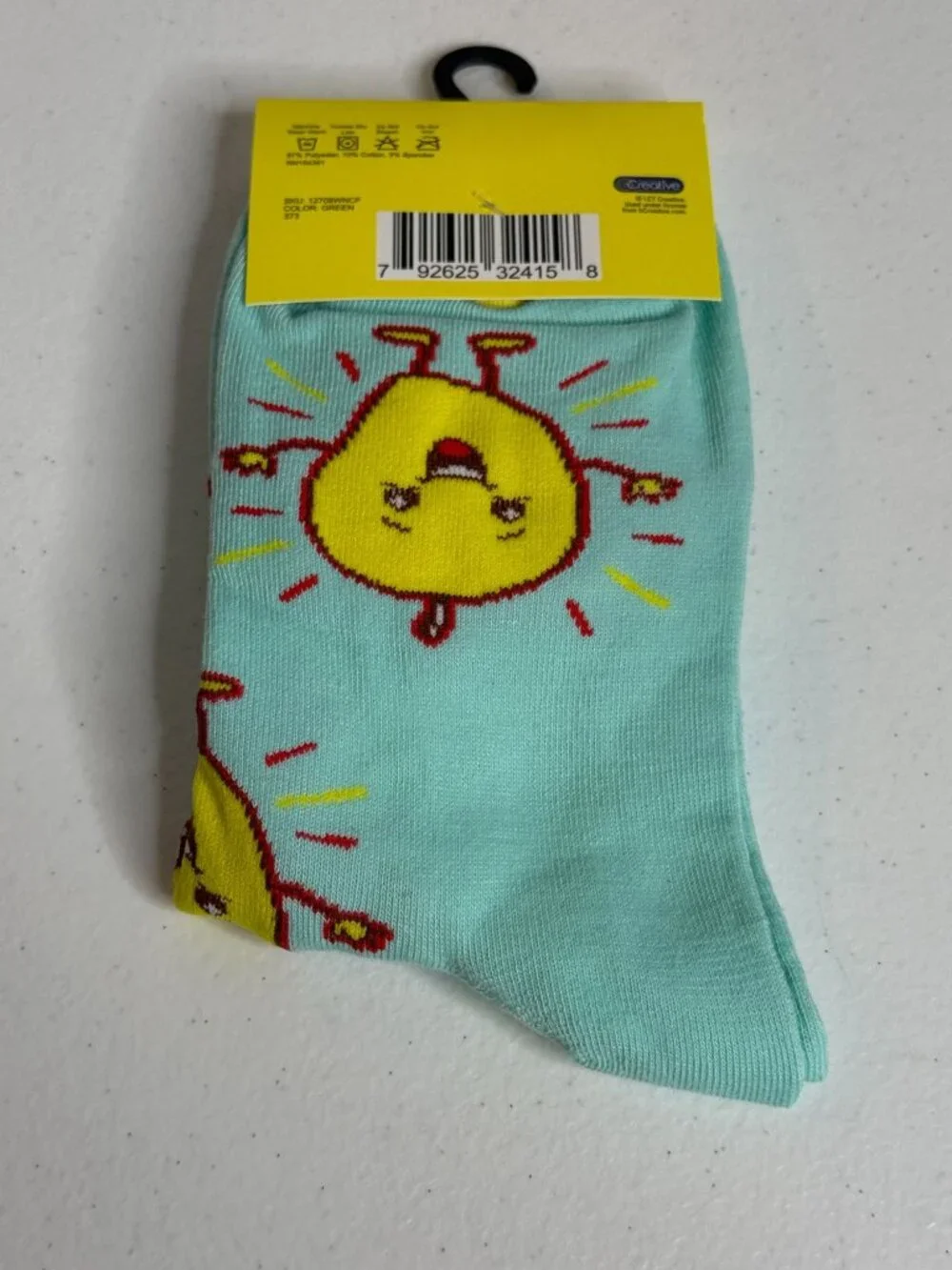 Girl Let That Man Go Womens Crew Socks Funny Quote Novelty NWT